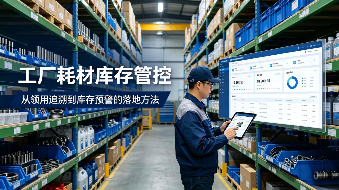 工厂耗材库存管控,别再困在 "缺料停工,积压占资" 的两难里